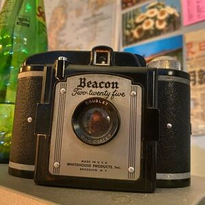Beacon Two-Twenty Five Vintage Black Camera